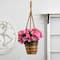 2.5ft. Pink Azalea Flowering Hanging Basket